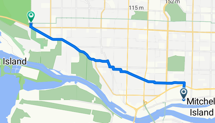 Ontario St, Vancouver to 4093 W 39th Ave, Greater Vancouver