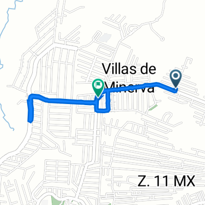 De 15 Calle 14, Ciudad de Guatemala a 9A Avenida, Ciudad de Guatemala