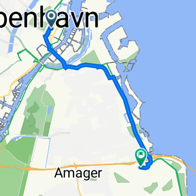 Dronningens Tværgade 21, Copenhague K à Lufthavnstorvet, Kastrup