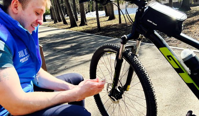 Zdjęcie 2 trasy Bikemap „Советский Район, Уфа до проспект Октября, 77/1 к1, Уфа”