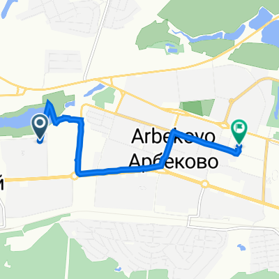 От улица Лядова 4, Пенза до улица Рахманинова 3, Пенза