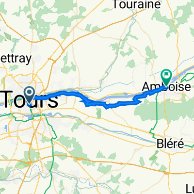 21 Rue Origet, Tours to 3 Rue d'Orange, Amboise