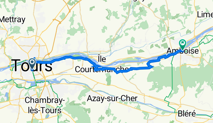 21 Rue Origet, Tours to 3 Rue d'Orange, Amboise