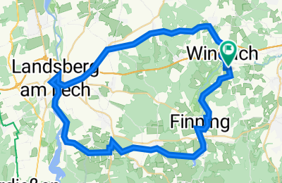Route in der Bikemap App öffnen