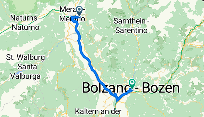 Meramo to Bolzano