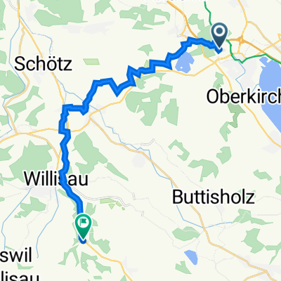 Haldenmattstrasse 10, Sursee nach Menznauerstrasse 2, Daiwil