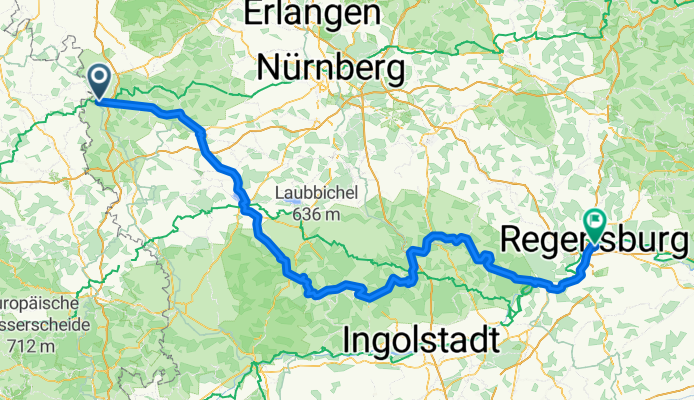 Girolibero: Ciclabile dell'Altmühl 