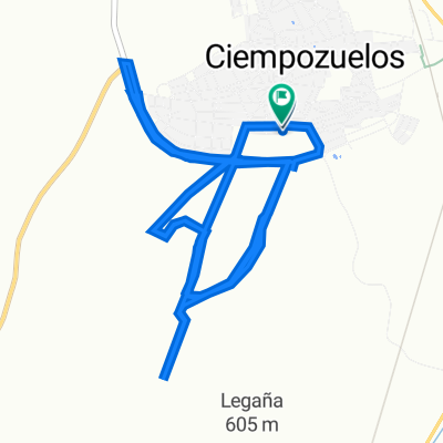 Calle de los Ángeles, 8, Ciempozuelos a Calle de San Francisco, 46, Ciempozuelos