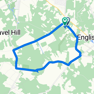 90 Tracy Station Rd, Manalapan to 93 Tracy Station Rd, Manalapan