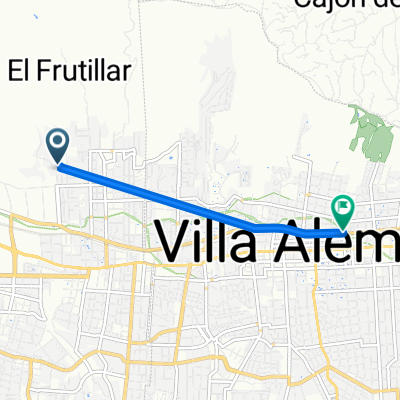 De Avenida del Trabajador 1141, Marga Marga a Domingo Composto 467, Villa Alemana