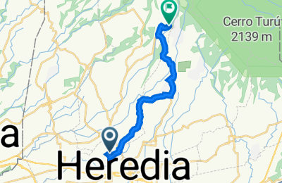 Route in der Bikemap App öffnen