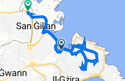 Route in der Bikemap App öffnen