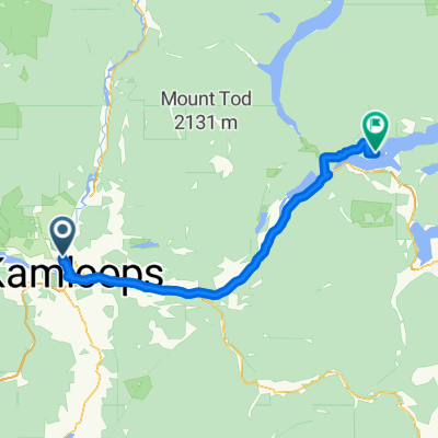 Kamloops to Scotch Creek