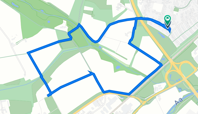 Otternbuschweg 92, Herford nach Sattlerweg 12, Herford