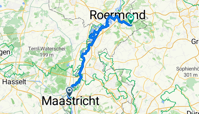 Ronde België 11 - Maastricht - Roermond - Swalmen
