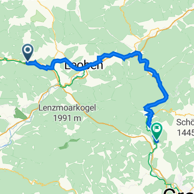Tag 1: Kammern-Peggau 71 km