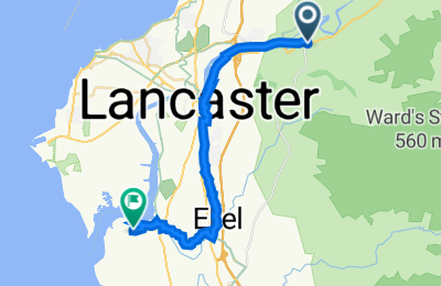 Route in der Bikemap App öffnen