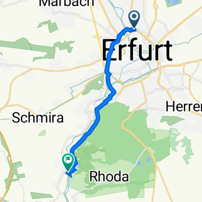 Magdeburger Allee, Erfurt nach Uferstraße, Erfurt