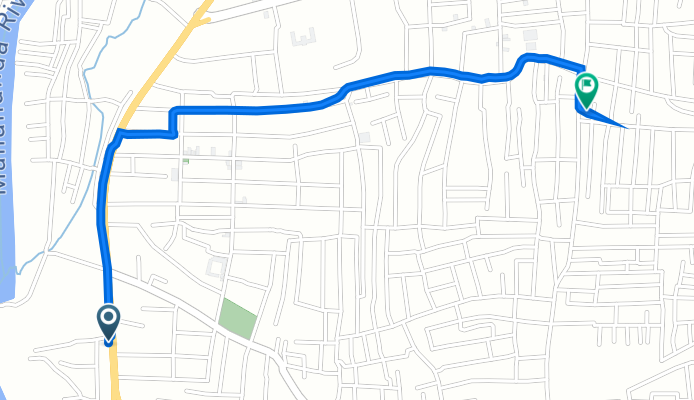 Noukaghat more, Siliguri to Sree Maa Sarani, Siliguri