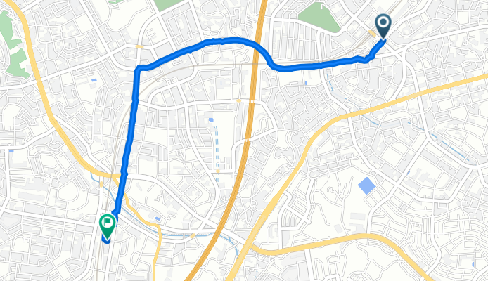 19-2, Kodai 1-Chōme, Миямаэ, Кавасаки до 3-2, Azamino 2-Chōme, Аоба, Ёкохама