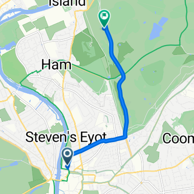 7 Skerne Road, Kingston Upon Thames to Pembroke Lodge, Richmond Park, Richmond