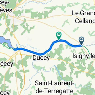 De Impasse du Conteur 1, Isigny-le-Buat à Rue de la Forge 27, Marcilly