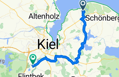 Route in der Bikemap App öffnen