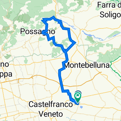Da Via Diego Valeri 16, Vedelago a Via G. Berto 11, Vedelago