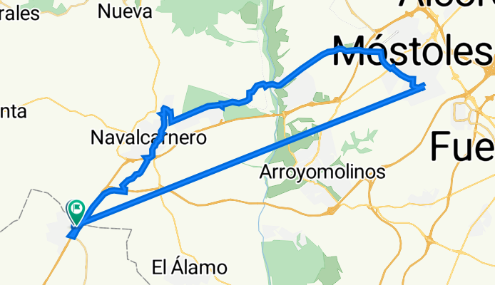 De Calle Sector 37 19, Casarrubios del Monte a Avenida de Madrid 331, Casarrubios del Monte