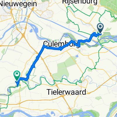 Wijk bij Duurstede naar Jasmijnstraat 23, Leerdam