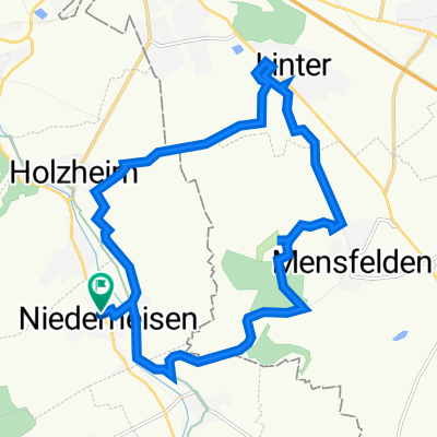 Niederneisen - Mensfelder Kopf - Niederneisen MTB