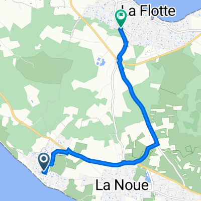 4 Route de la Rouine, Sainte-Marie-de-Ré à 9–11 Raize du Moulin Rouge, La Flotte