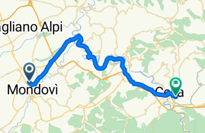 Route in der Bikemap App öffnen