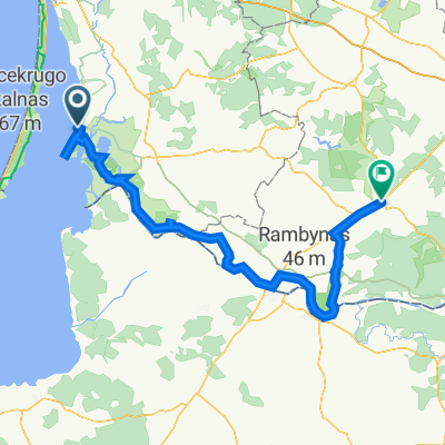 Kintai - Vente - Rusne- Rambynas- Taurage