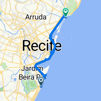 De Avenida Boa Viagem 7 a Rua Chã Grande 196