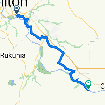 Wairere Dr, Hamilton to Cambridge