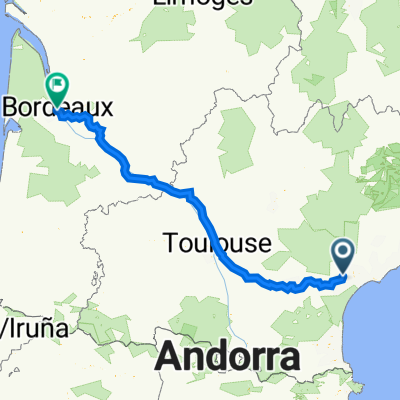 2–8 Rue Émile Zola, Capestang to Place Rohan, Bordeaux