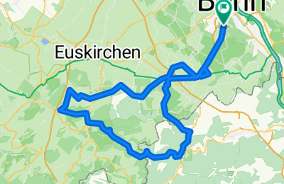 Route in der Bikemap App öffnen