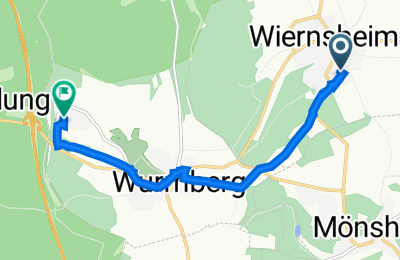 Route in der Bikemap App öffnen