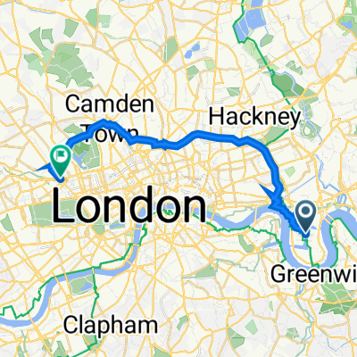 Tower Hamlets, London to 4 Bell St, London