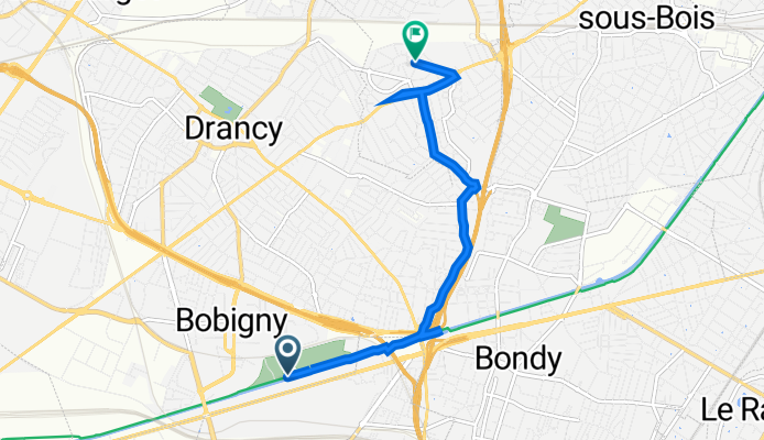 Steady ride in Bobigny