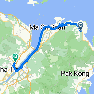 西沙路, 馬鞍山 to 樂景街, 火炭