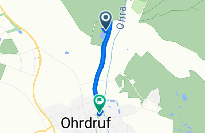 Route in der Bikemap App öffnen