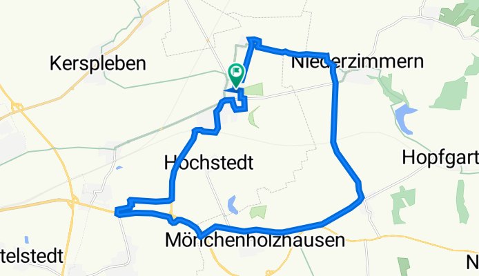 Kleinsiedlung 36, Erfurt nach Kleinsiedlung 36, Erfurt