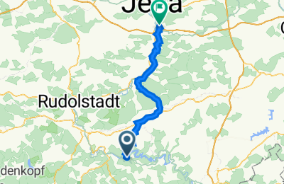 Route in der Bikemap App öffnen