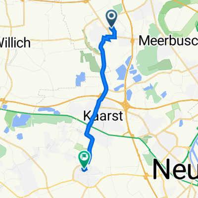 Hölssigstraße 14, Meerbusch nach Benediktusstraße 4, Kaarst