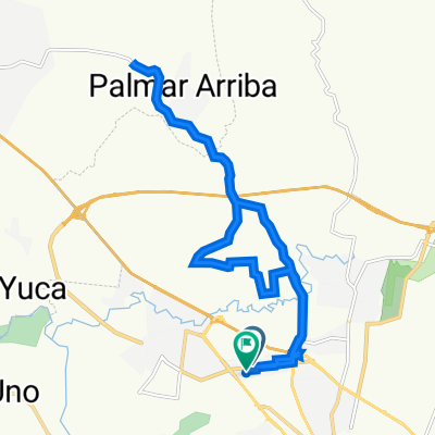 De Avenida Salvador Estrella Sadhalá, Santiago De Los Caballeros a Calle 7 6, Santiago De Los Caballeros