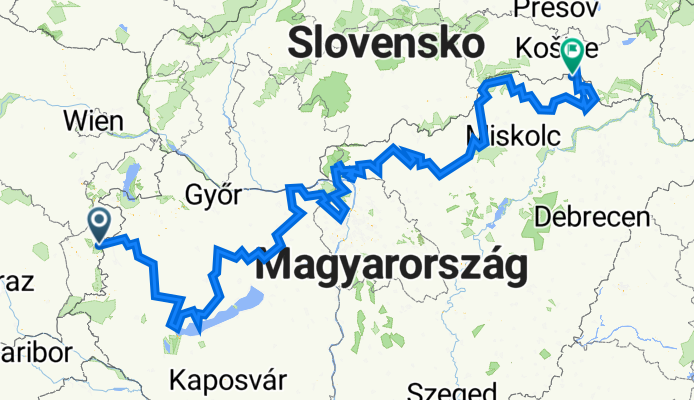 Straße ohne Straßennamen - Istványi Ferenc utca 14, Hollóháza