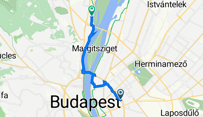 Wesselényi utca 44, Budapest - Laktanya utca 33, Budapest