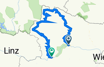 Route in der Bikemap App öffnen